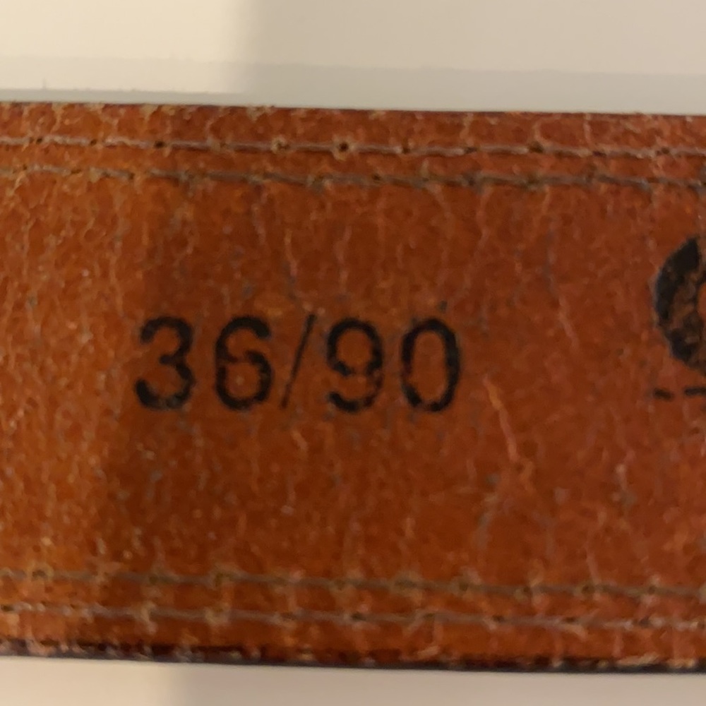 Euc Belt With Tech Ether Guild Solid Brass Buckle - image 8